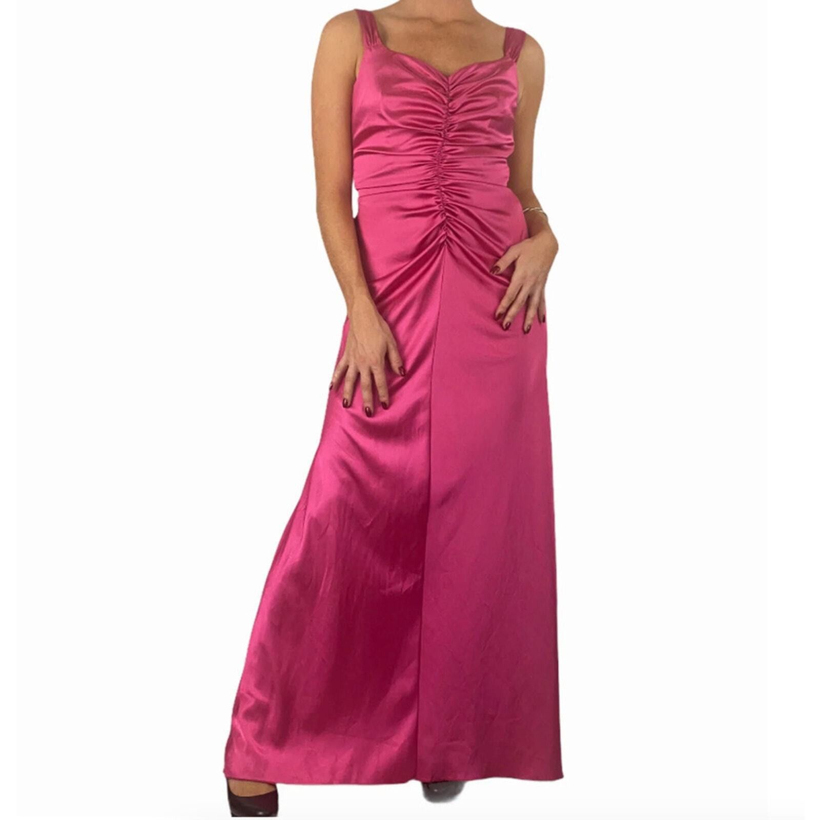 Jessica McClintock Vintage Jessica McClintock Ruffle Barbie Pink Sleeve Dress 8 Size M / US 6-8 / IT 42-44 - 1 Thumbnail