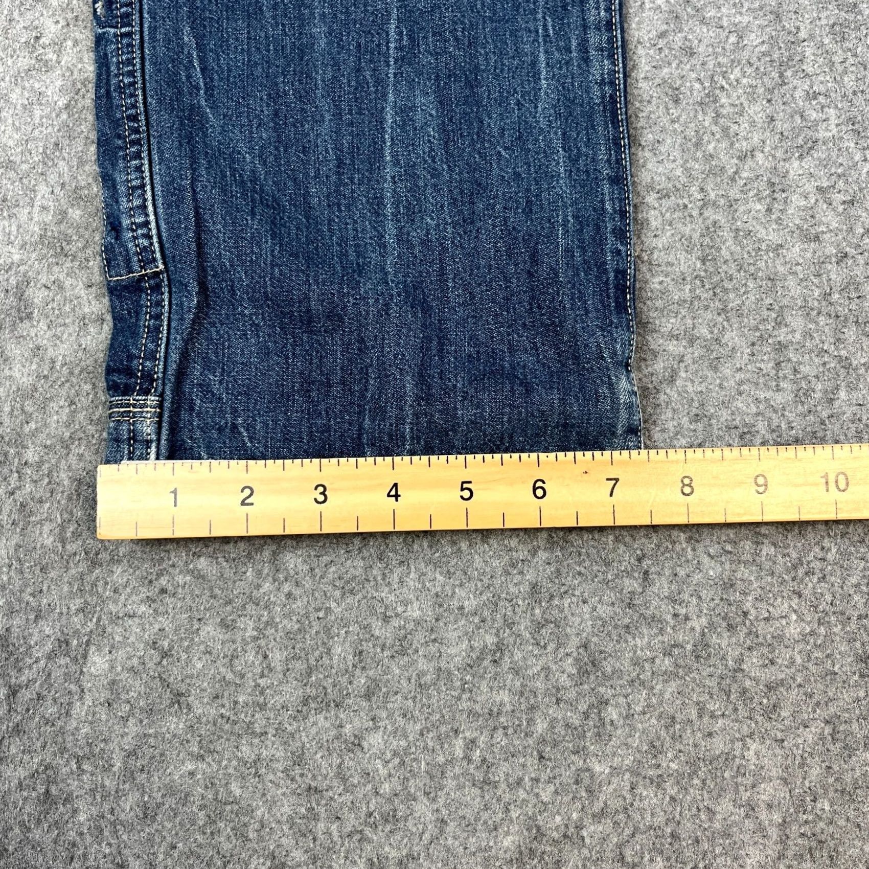 G-Star G-Star Jeans Tapered 3D 34 34 Blue Whiskers Cargo Double Knee Mens Shirt? Size US 34 / EU 50 - 3 Thumbnail