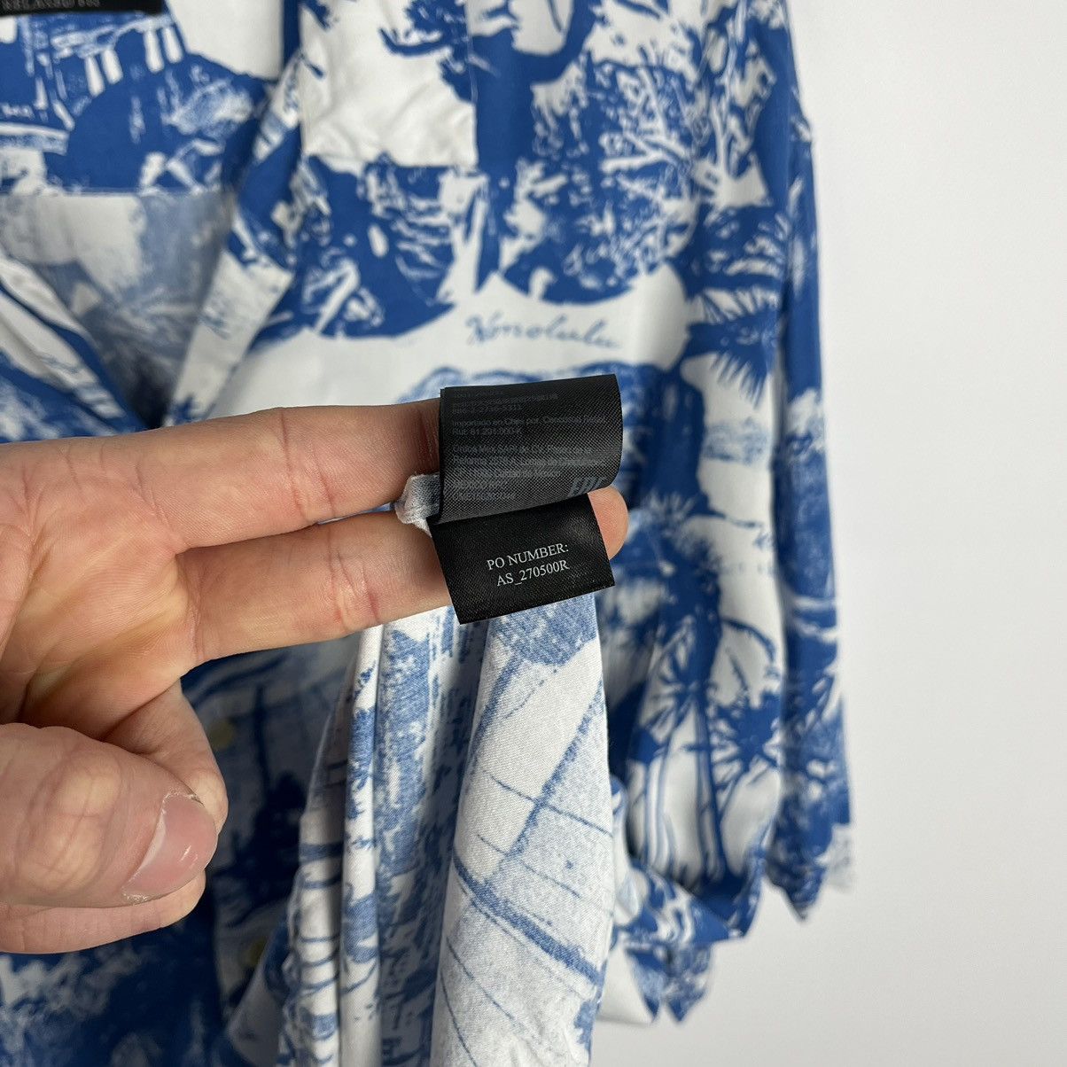 Allsaints Designer Allsaints AWA Hawaii crazy oversize shirt Size US L / EU 52-54 / 3 - 10 Thumbnail