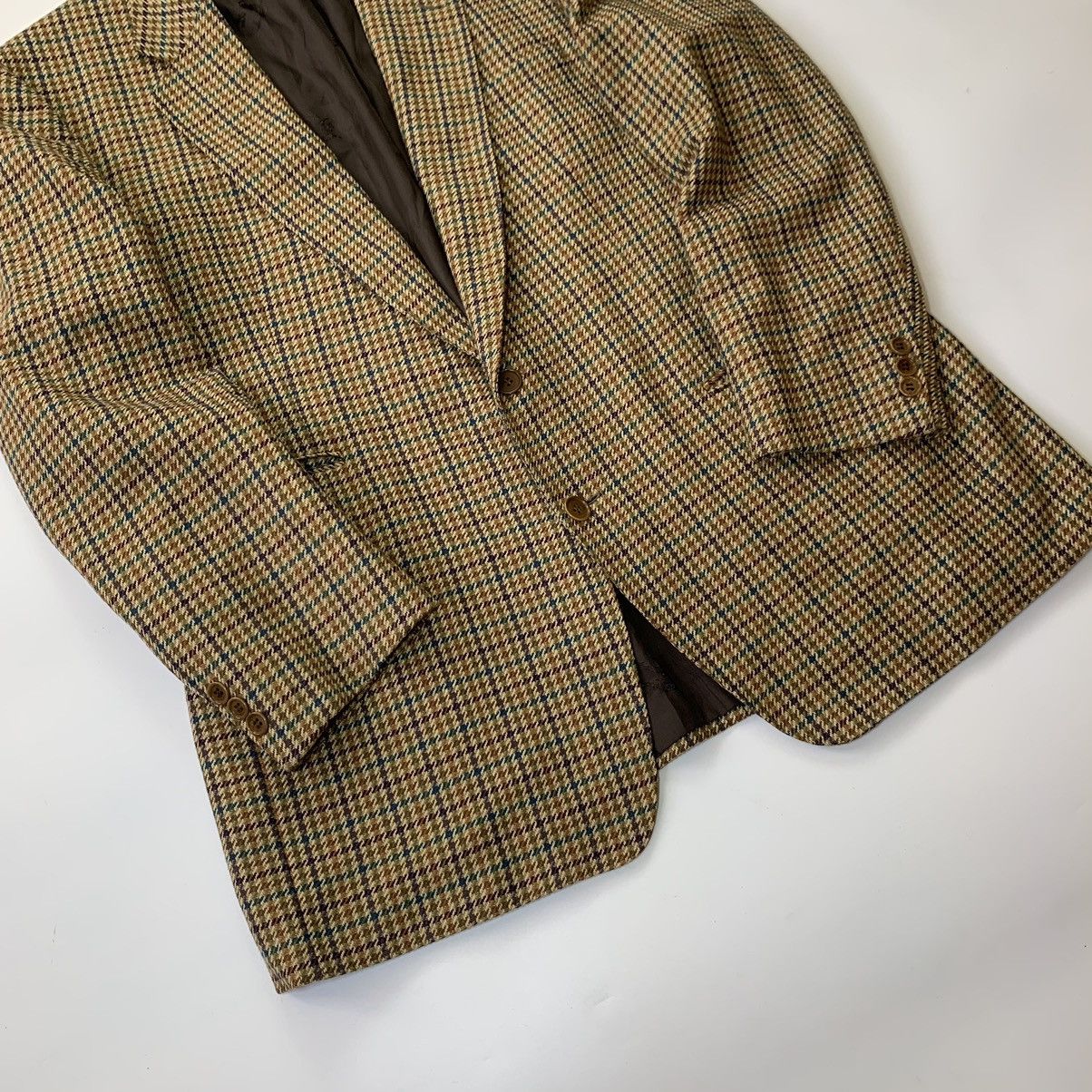 Burberry Vintage Burberrys Wool Blazer Jacket Size 46R - 3 Thumbnail