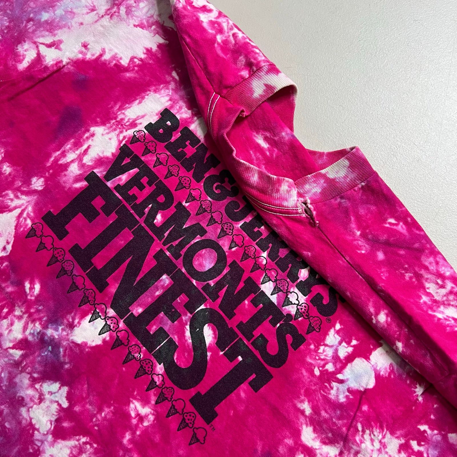 Vintage Vintage 80s Ben & Jerry’s Cherry Garcia Tie-Dye T-Shirt M Size US M / EU 48-50 / 2 - 11 Thumbnail