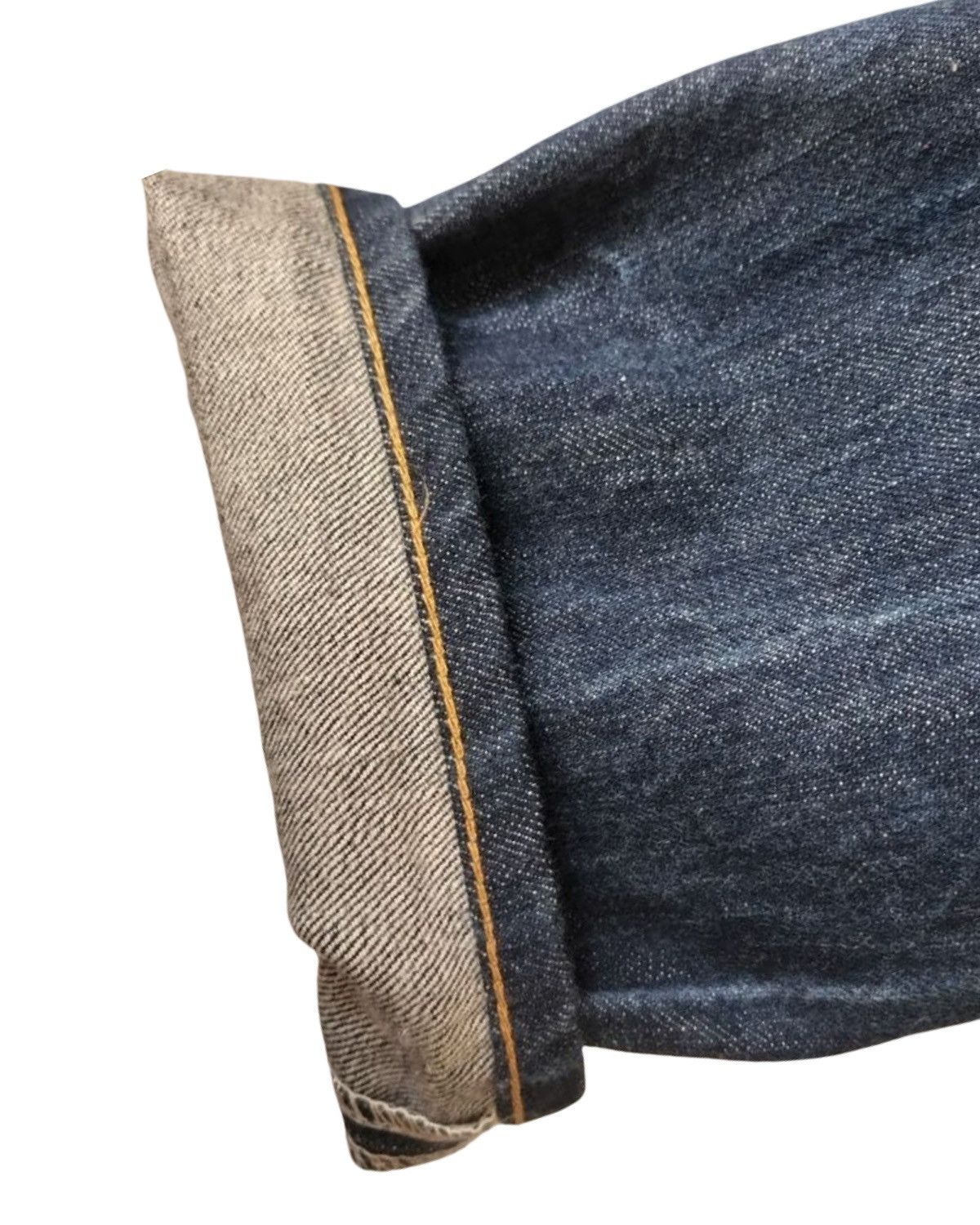 Kapital Dark Wash Indigo Cinch Back Japanese Denim Jeans Size US 29 - 3 Thumbnail