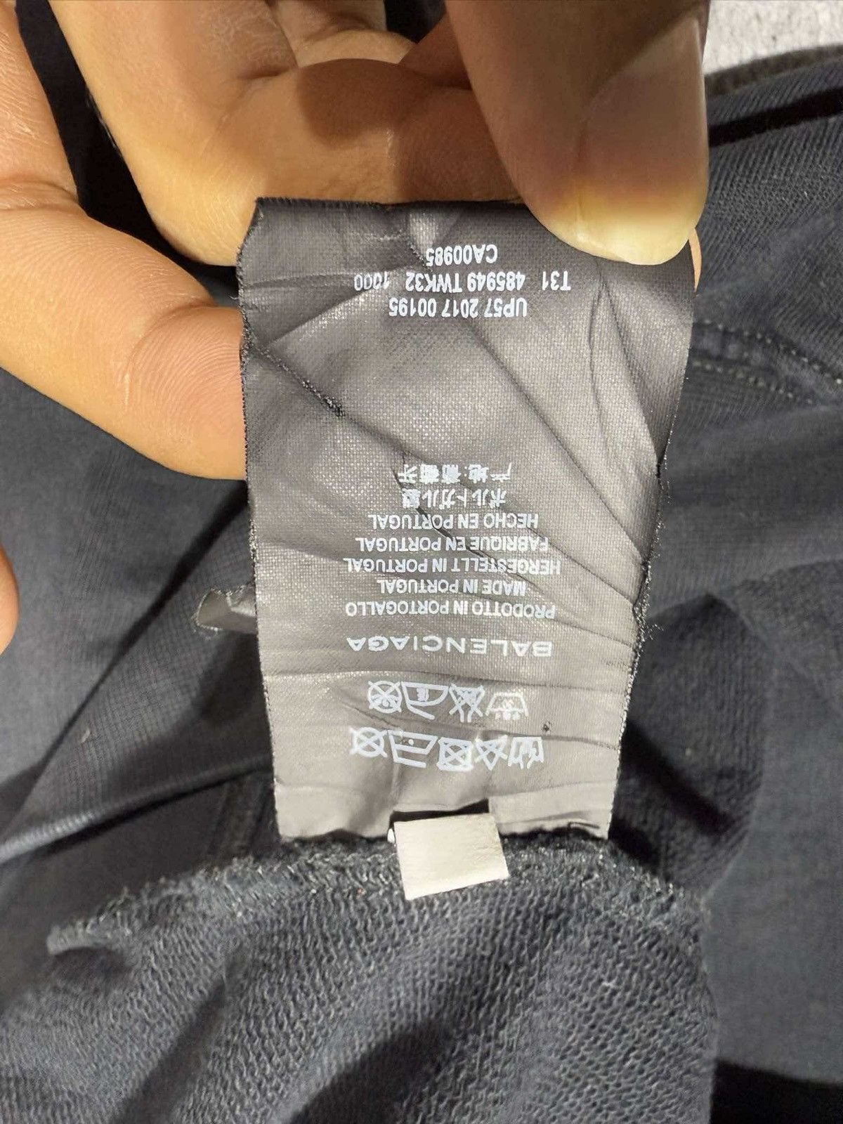 Balenciaga Balenciaga Black Hoodie Kering Size US M / EU 48-50 / 2 - 5 Thumbnail