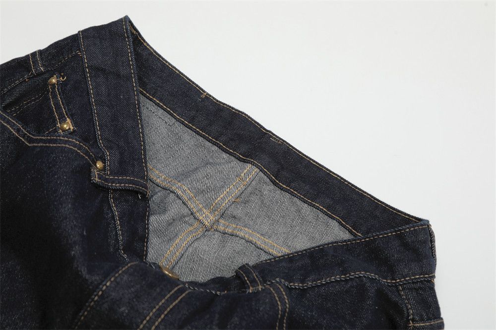 Japanese Brand × Jean American high street loose-fitting topstitched cargo jeans Size US 34 / EU 50 - 6 Thumbnail