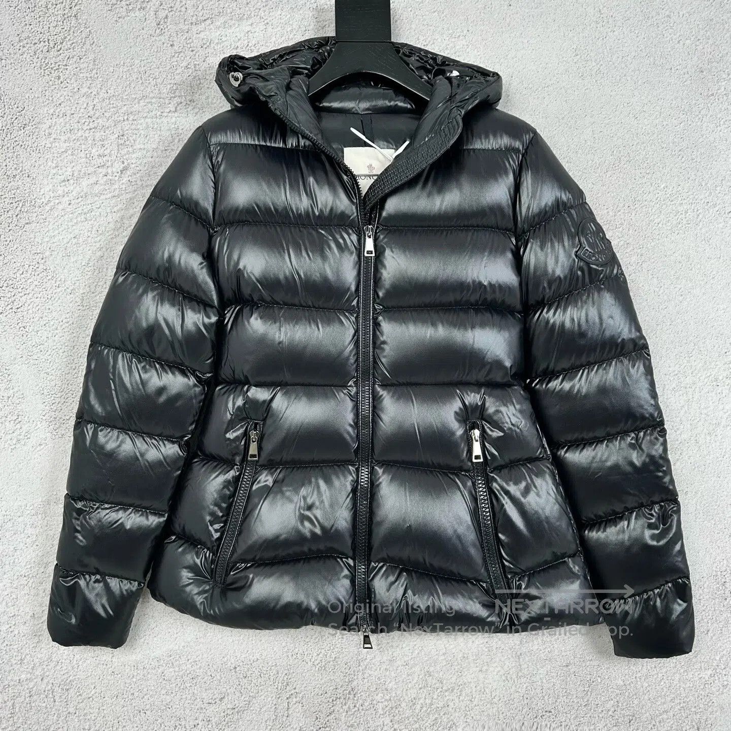 Moncler Moncler size1 Rhin hooded zipper down jacket Size S / US 4 / IT 40 - 1 Thumbnail