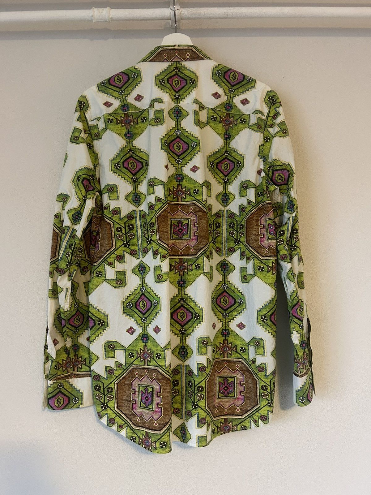 Givenchy Kaleidoscope Tapestry Print Button-Up Shirt Size US M / EU 48-50 / 2 - 9 Thumbnail