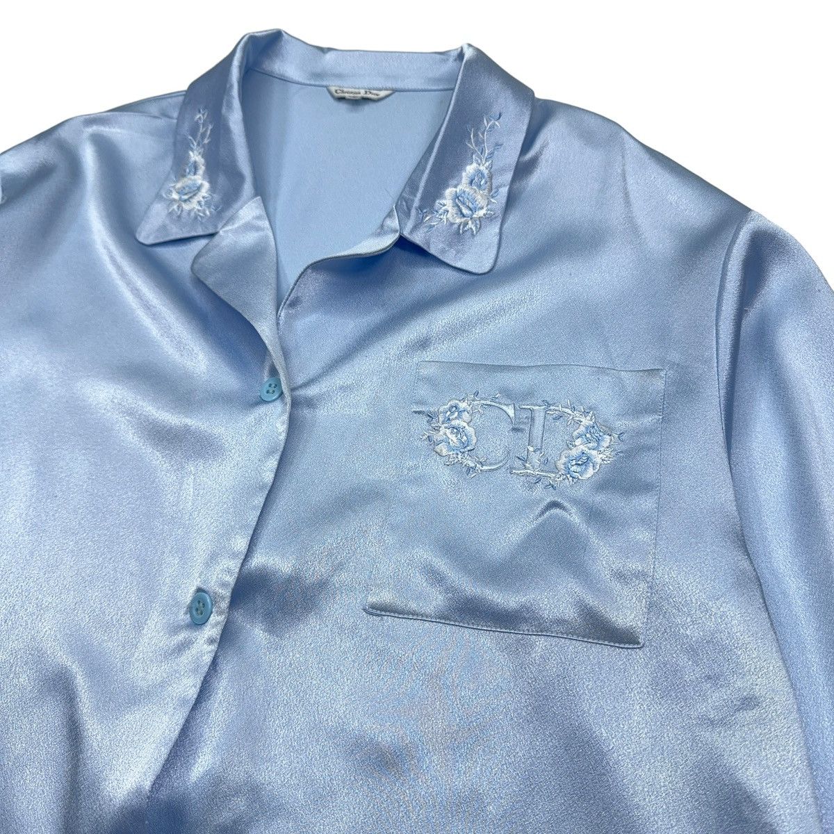 Christian Dior Monsieur Vintage Christian Dior Embroidered CD Logo Pajama Size US M / EU 48-50 / 2 - 2 Thumbnail