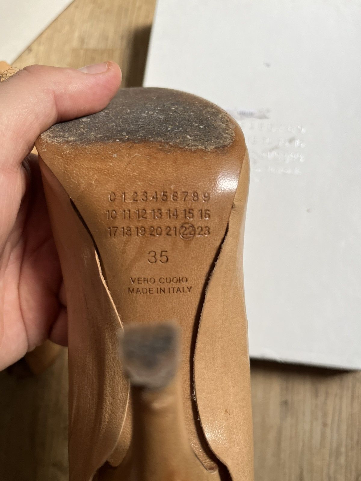 Maison Margiela Authentic Maison Margiela Tabi heels Size US 5 / IT 35 - 4 Thumbnail
