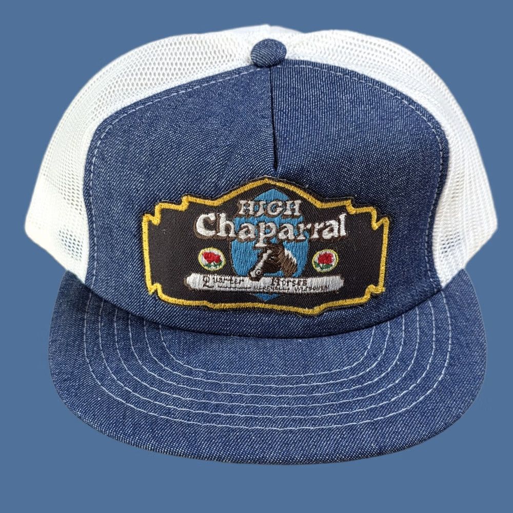 Vintage VINTAGE Cardinal Quarter Horse Wisconsin Snapback Trucker Hat Deadstock one size Adult Men White Adjustable Horse Theme Spring Summer Size ONE SIZE - 1 Thumbnail
