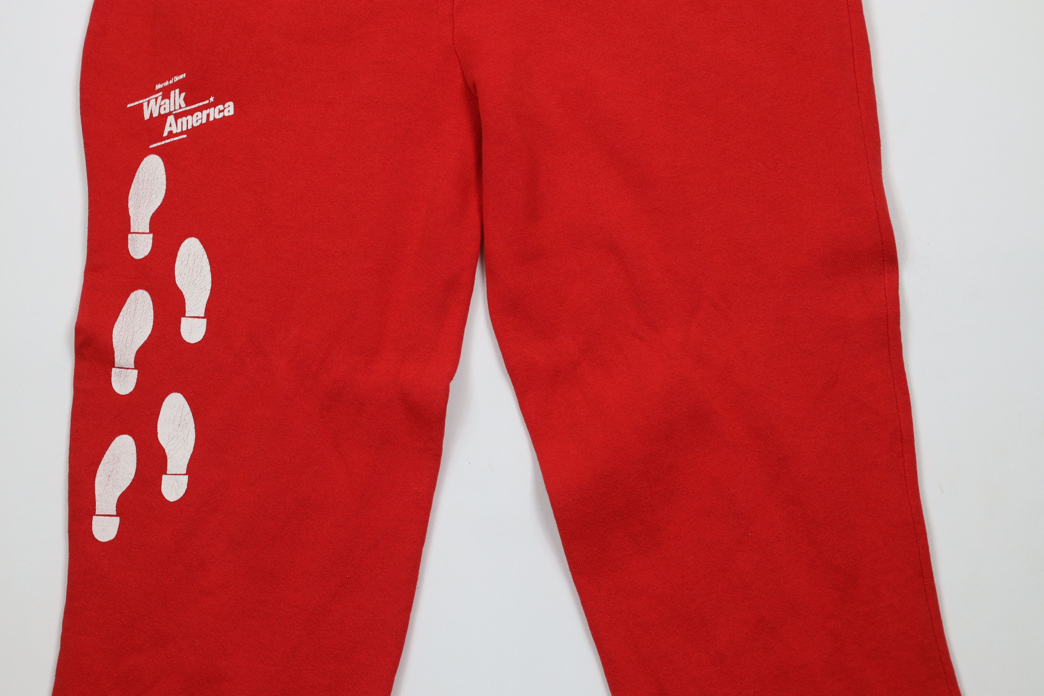 Vintage Vintage 90s Streetwear March of Dimes Sweatpants Joggers USA Size US 36 / EU 52 - 3 Thumbnail