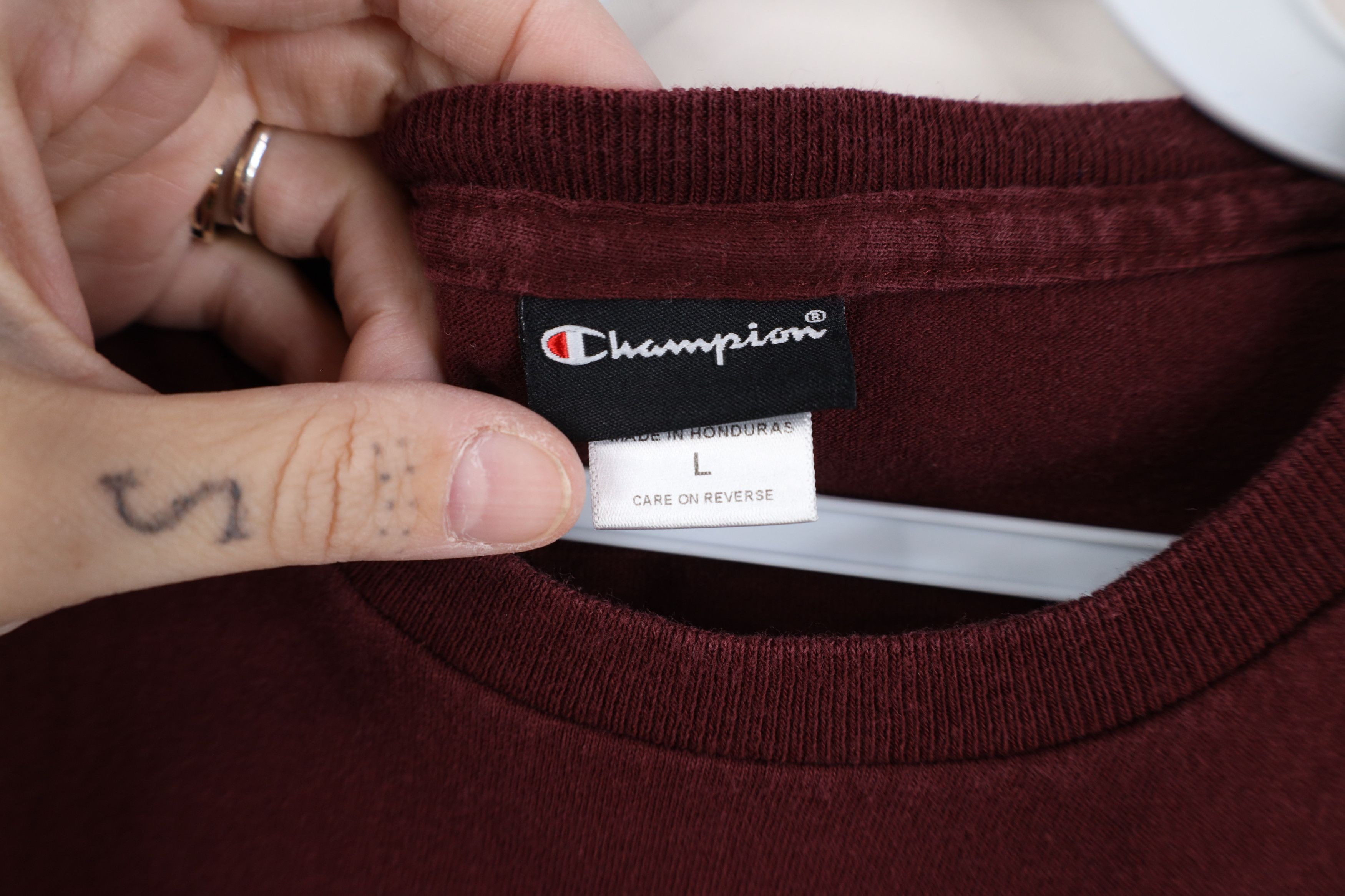 Champion Vintage Champion Spell Out Harvard University T-Shirt Red Size L / US 10 / IT 46 - 7 Thumbnail