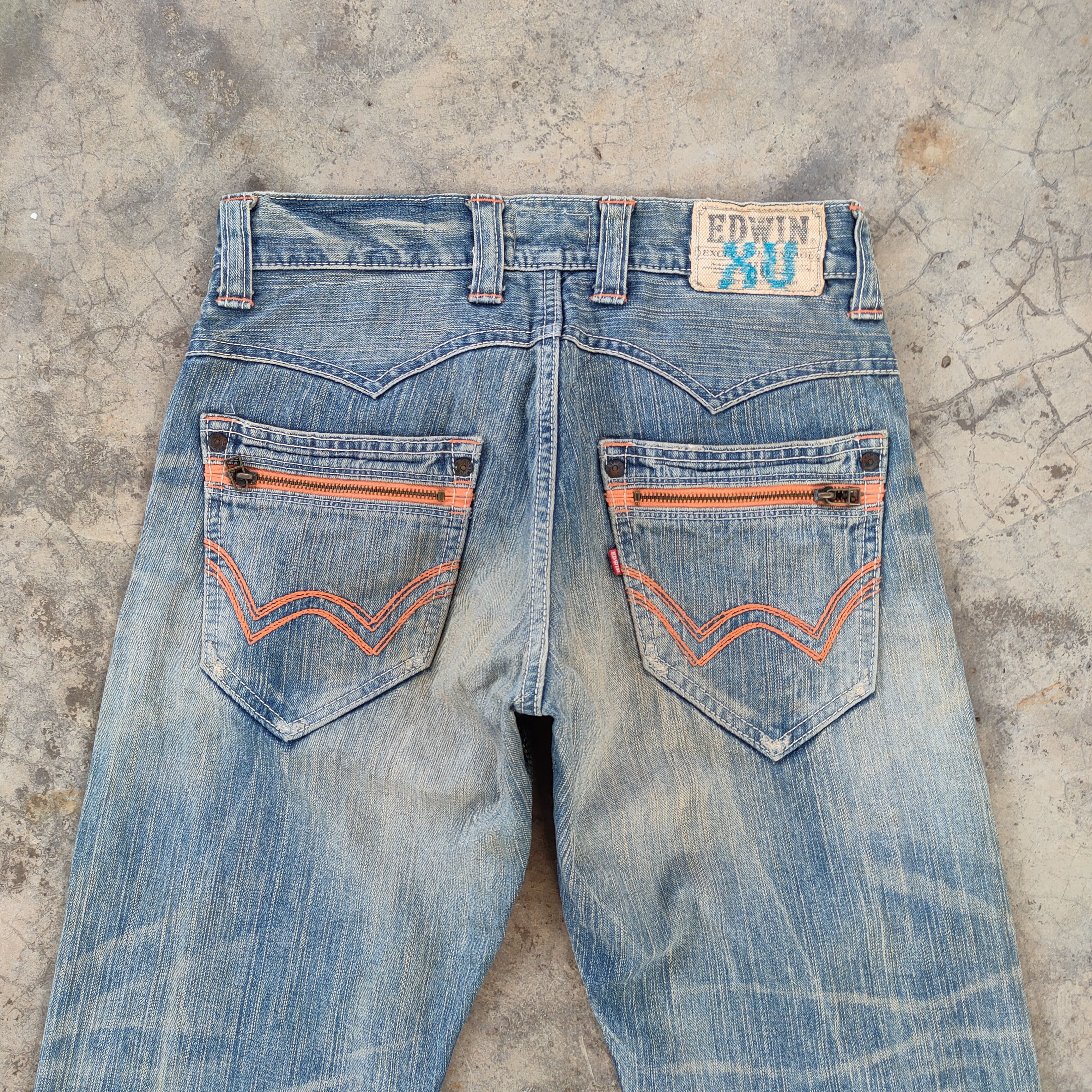 Edition Japan EDWIN XV VINTAGE FADED STORM JEANS PANTS Size US 32 / EU 48 - 9 Thumbnail
