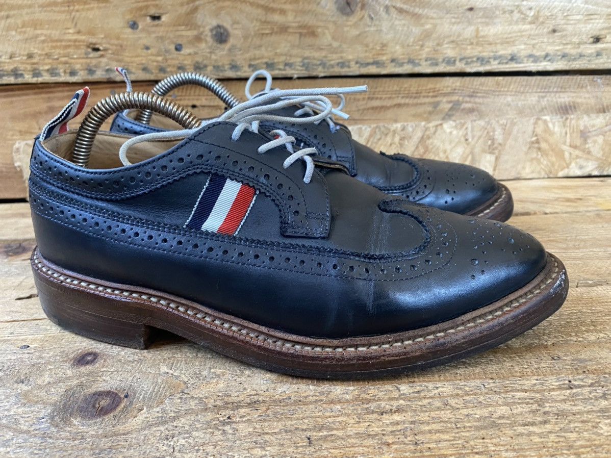 Designer × Thom Browne Thom Browne oxford navy blue leather shoes uk6 Size US 7 / EU 40 - 9 Thumbnail