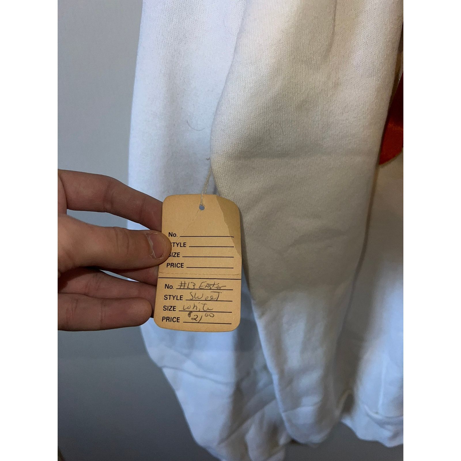 Vintage 90s Vintage Easter Egg Bucket Custom made Sweatshirt VTG L Size US L / EU 52-54 / 3 - 6 Thumbnail