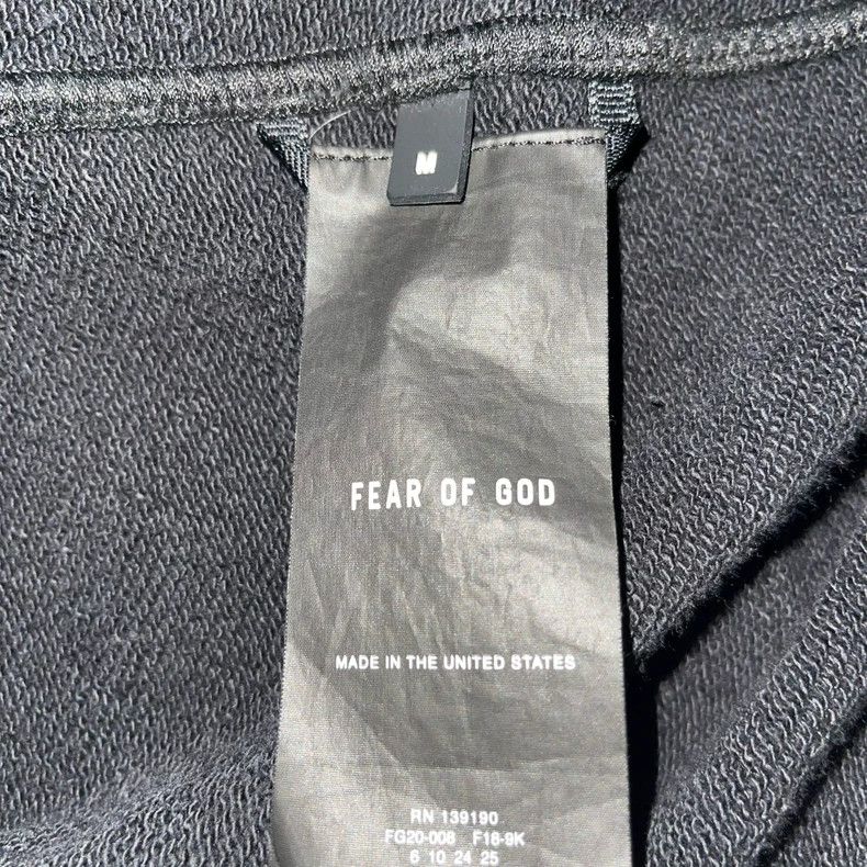 Fear of God Fear of God Season 6 black Henry collared sweatshirt Size US M / EU 48-50 / 2 - 4 Thumbnail