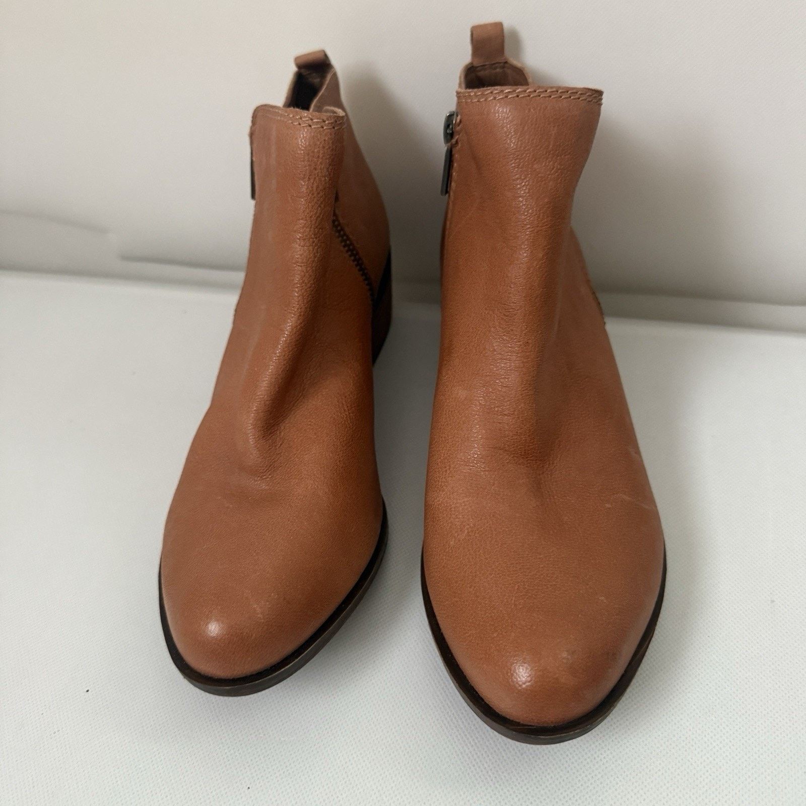 Lucky Brand Lucky Brand Basel Leather Ankle Bootie Boho Western Boots Size US 9.5 / IT 39.5 - 2 Thumbnail