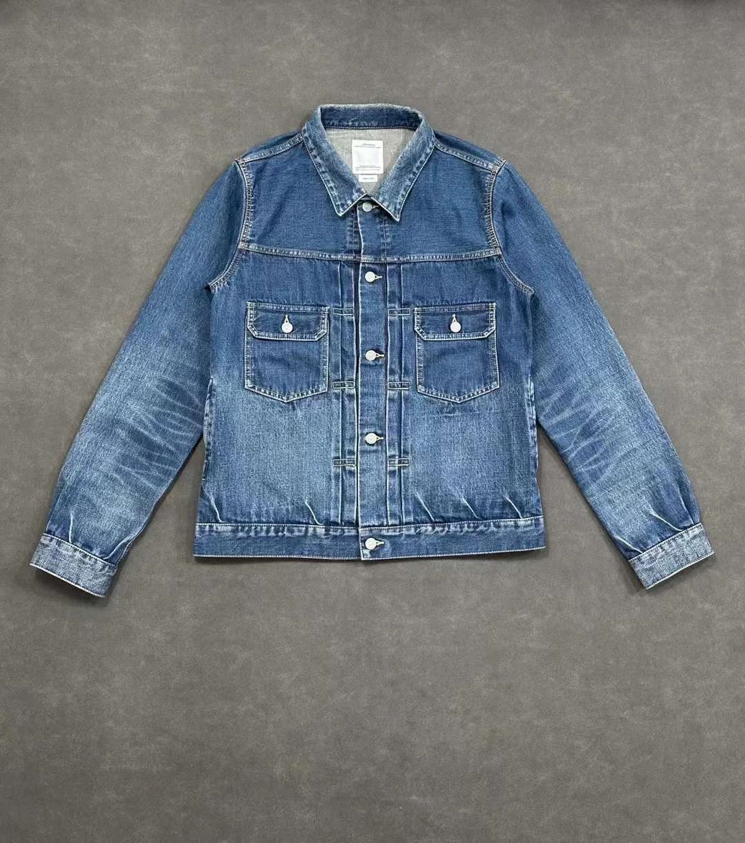 Visvim Visvim SS 101XX JKT DMGD-1003 Yellow Mud wash denim Jacket