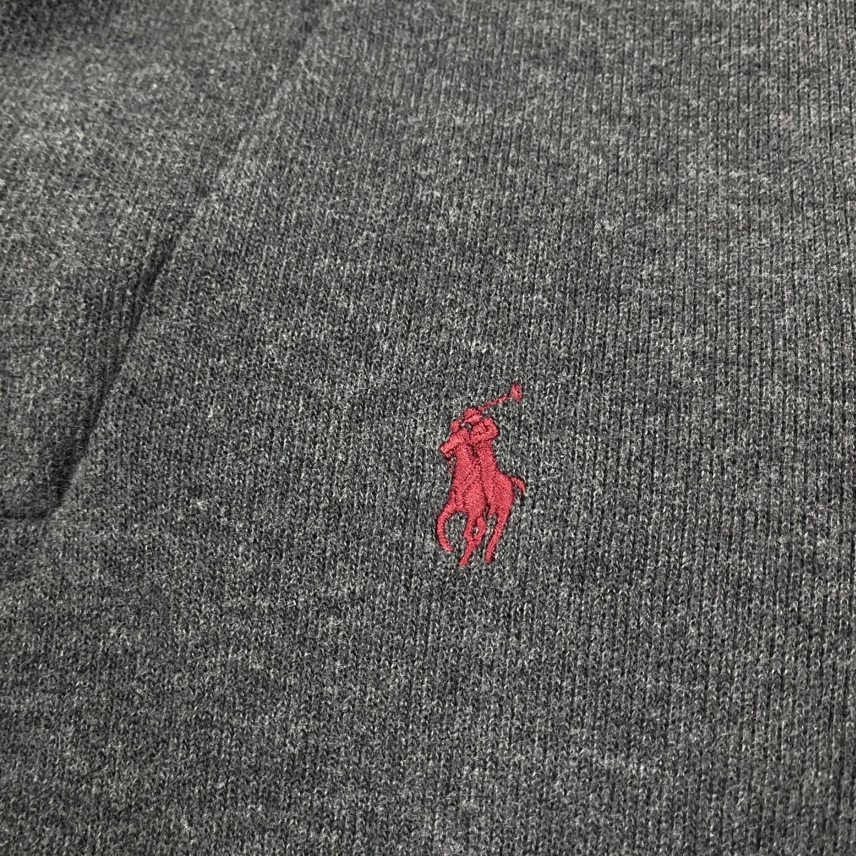 Polo Ralph Lauren Polo Ralph Lauren Sweater Mens L Gray Elbow Patch Shawl Collar Preppy Casual Knit Size US L / EU 52-54 / 3 - 3 Thumbnail
