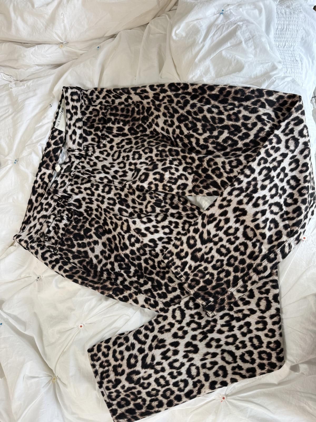 Rag & Bone Rag & Bone leopard Jeans-size 27 Size 27" / US 4 / IT 40 - 1 Thumbnail