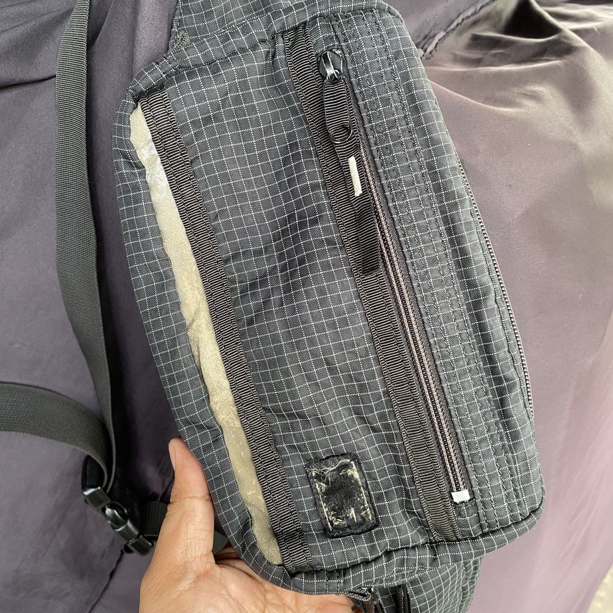 Porter Porter yoshida japan grid pattern waistbag Size ONE SIZE - 2 Thumbnail