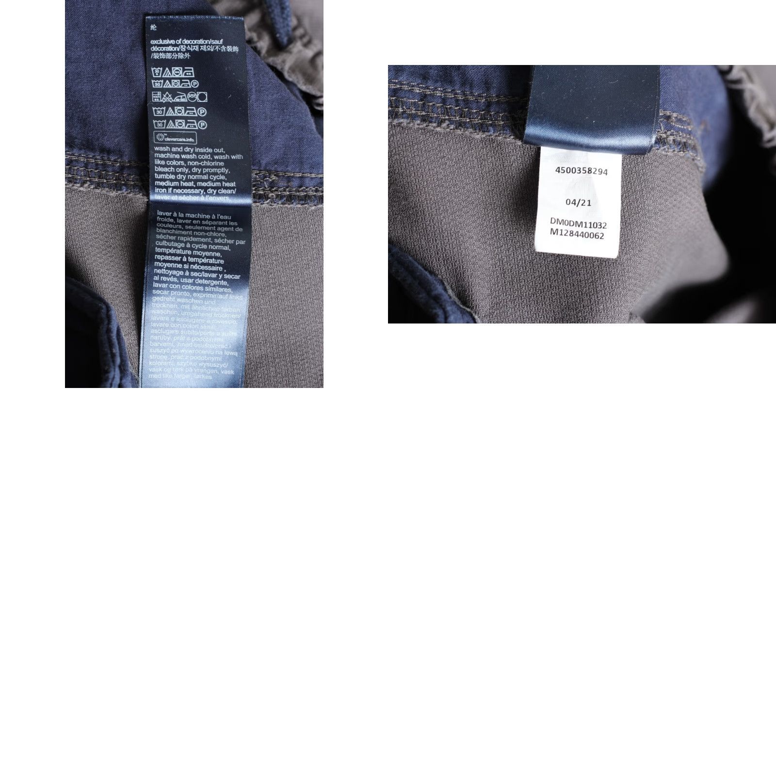 Tommy Hilfiger TOMMY HILFIGER JEANS SCANTON Slim Fit Chino Trousers Men Size M Stretch Grey Old Size US 31 - 8 Thumbnail
