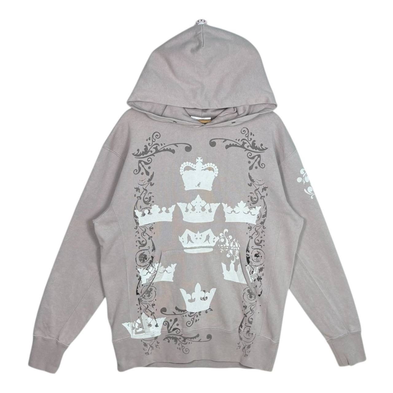 Kangol Vintage Kangol Crown Logo Hoodie Mauve Grey Y2K Archive L Size US L / EU 52-54 / 3 - 1 Thumbnail