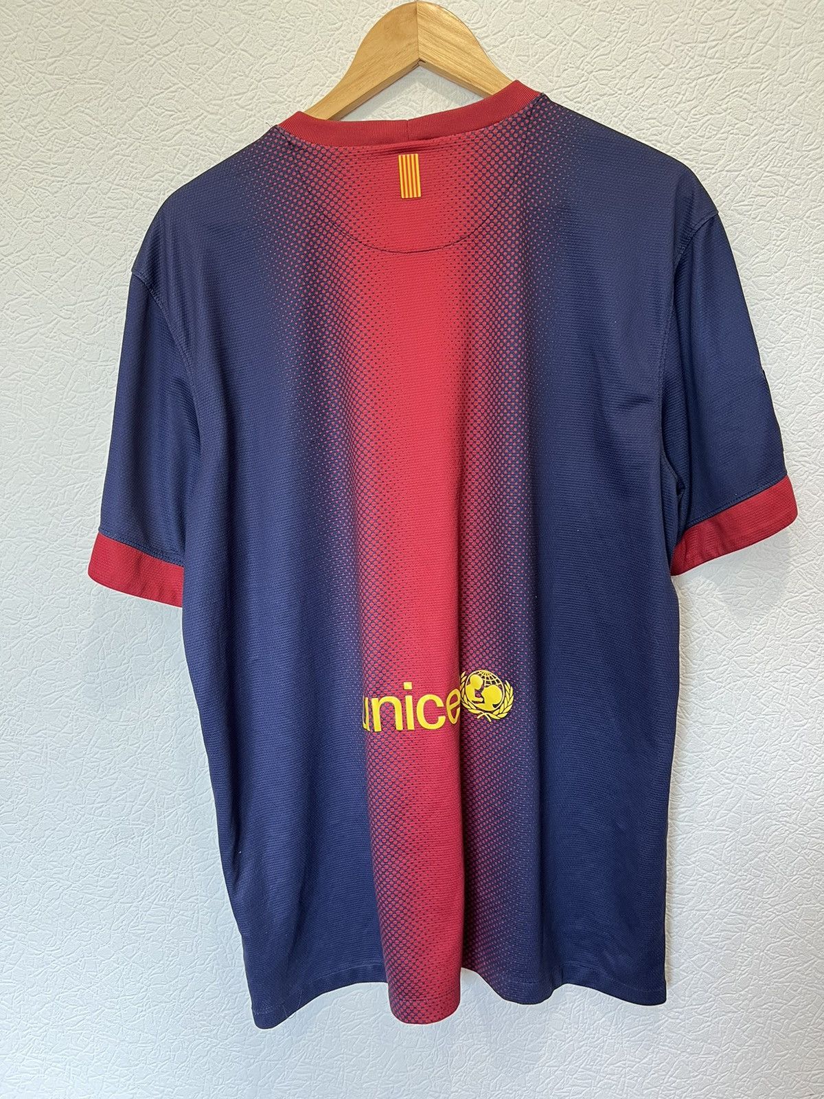 Nike Nike Barcelona 2012/2013 Home Kit Soccer Jersey Size US XL / EU 56 / 4 - 7 Thumbnail