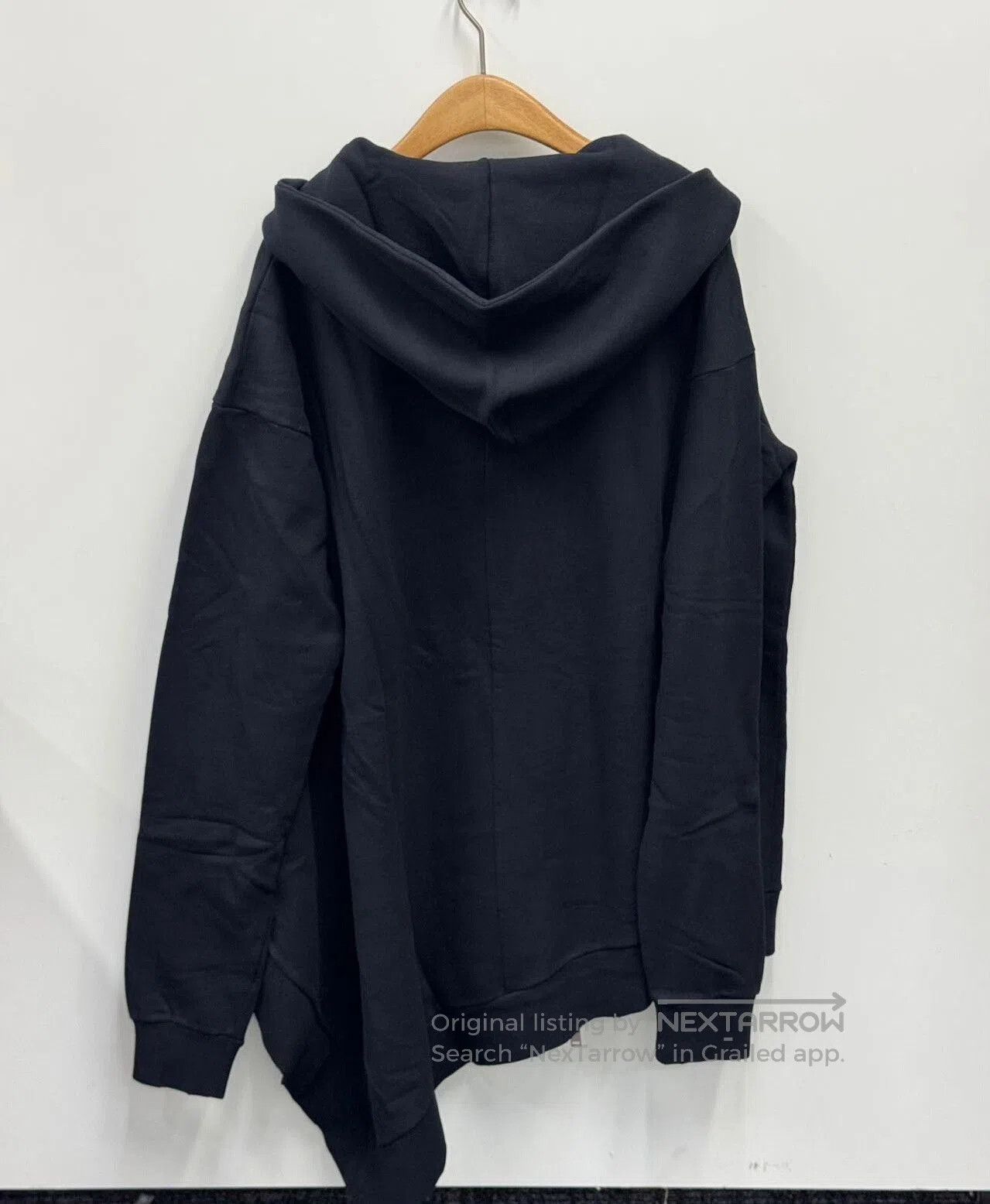 Ben Taverniti Unravel Project Black Hooded Sweatshirt by Unravel. Size US XS / EU 42 / 0 - 2 Thumbnail