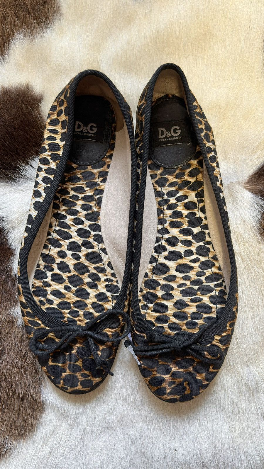 Dolce & Gabbana Vintage Dolce&Gabbana leopard ballet flats Size US 6 / IT 36 - 4 Thumbnail