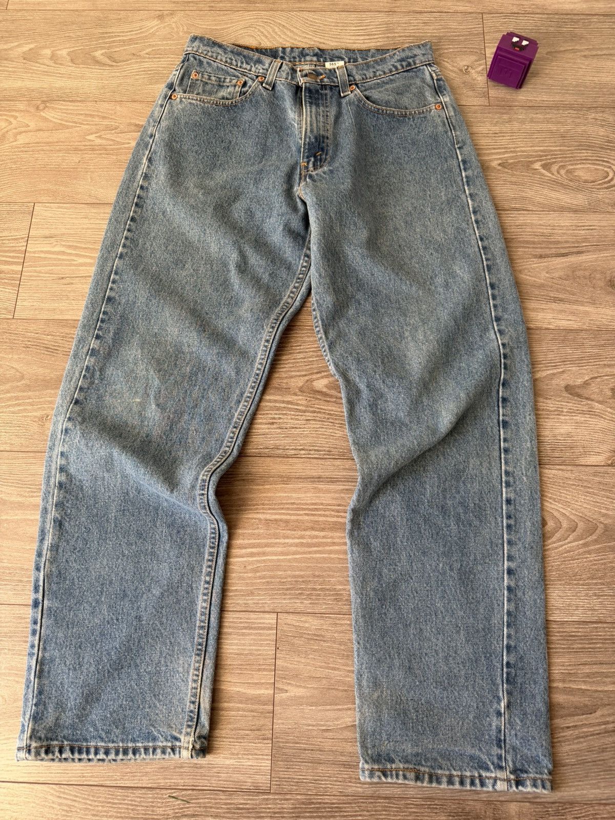 Levi's ‼️Vintage Levi’s Grey 565 Red Tab Denim Made in USA🇺🇸Jeans‼️ Size US 32 / EU 48 - 1 Thumbnail