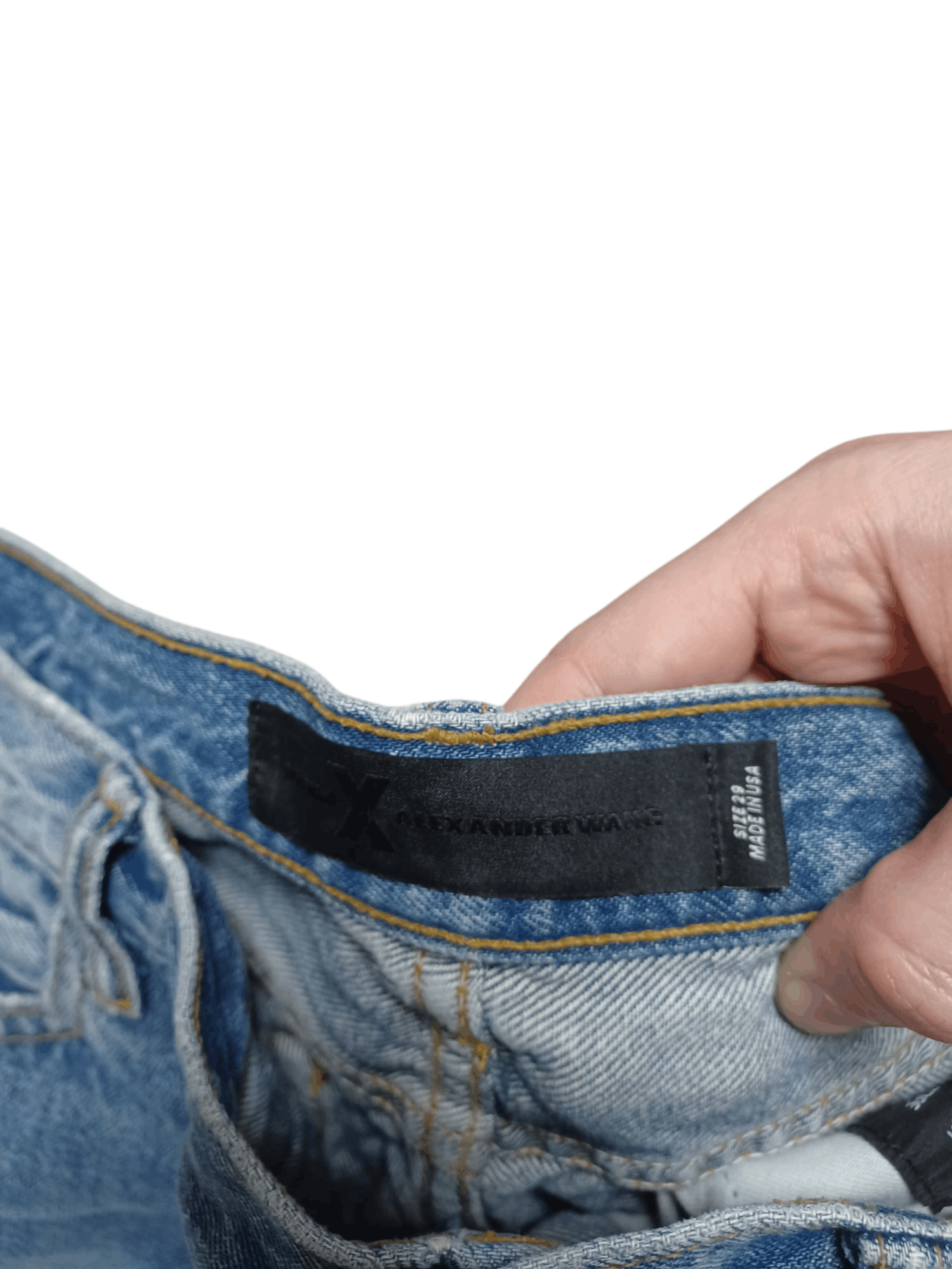 Alexander Wang ALEXANDER WANG FIRE FLARED LADY`S MADE IN USA JEANS Size 29" - 4 Thumbnail