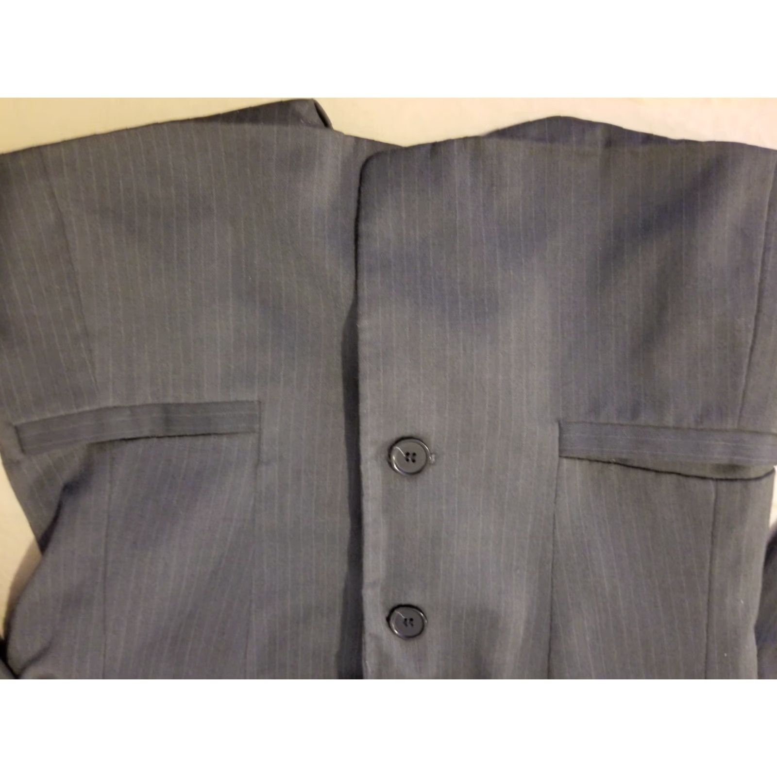 Ann Taylor VINTAGE? (No) Regular: Womens Ann Taylor Wool Blazer 8P Petite Gray Gray Shirt? Size M / US 6-8 / IT 42-44 - 3 Thumbnail