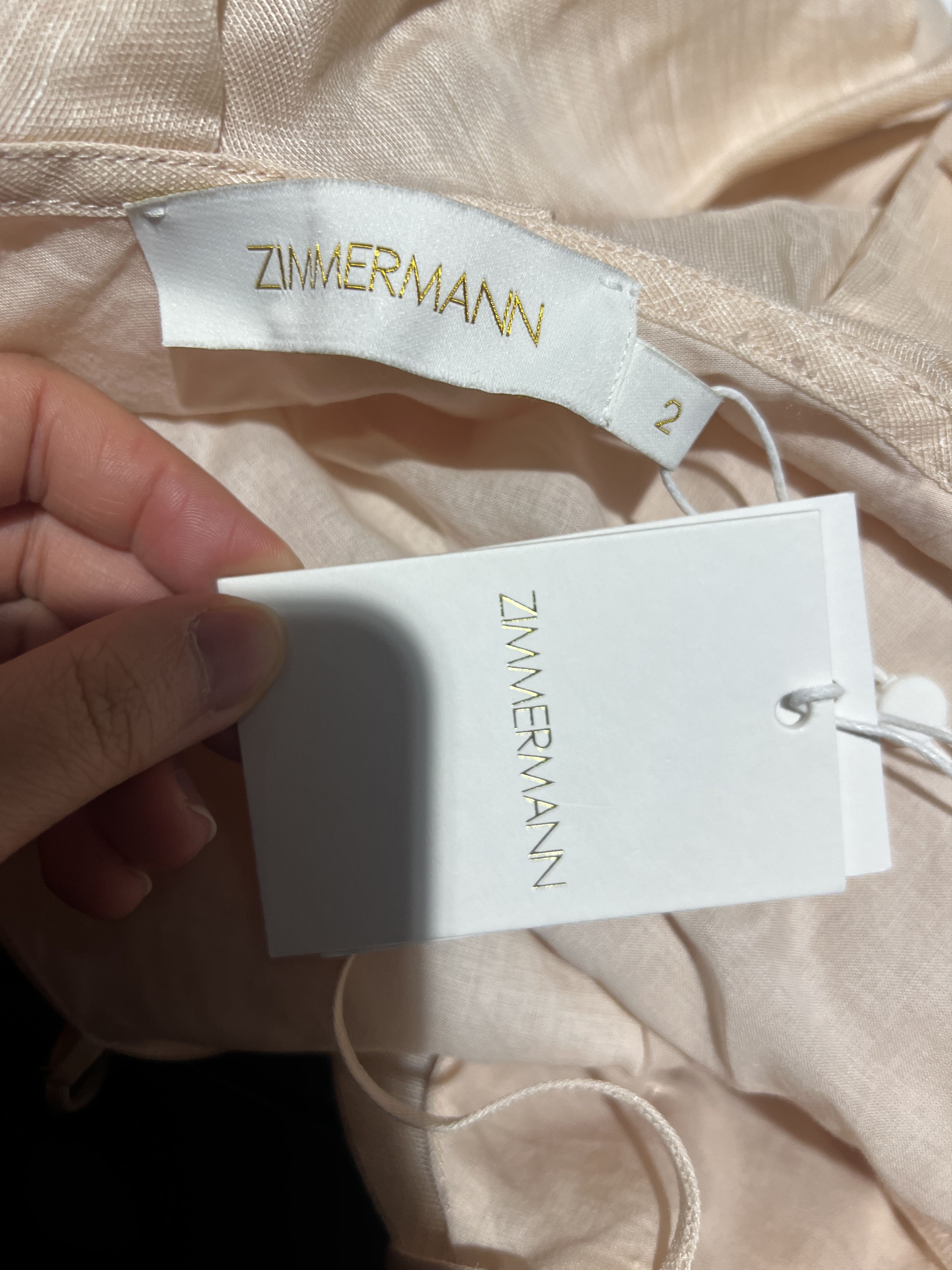 Zimmermann CRUSH RUFFLE HALTER MAXI DRESS Size M / US 6-8 / IT 42-44 - 4 Thumbnail