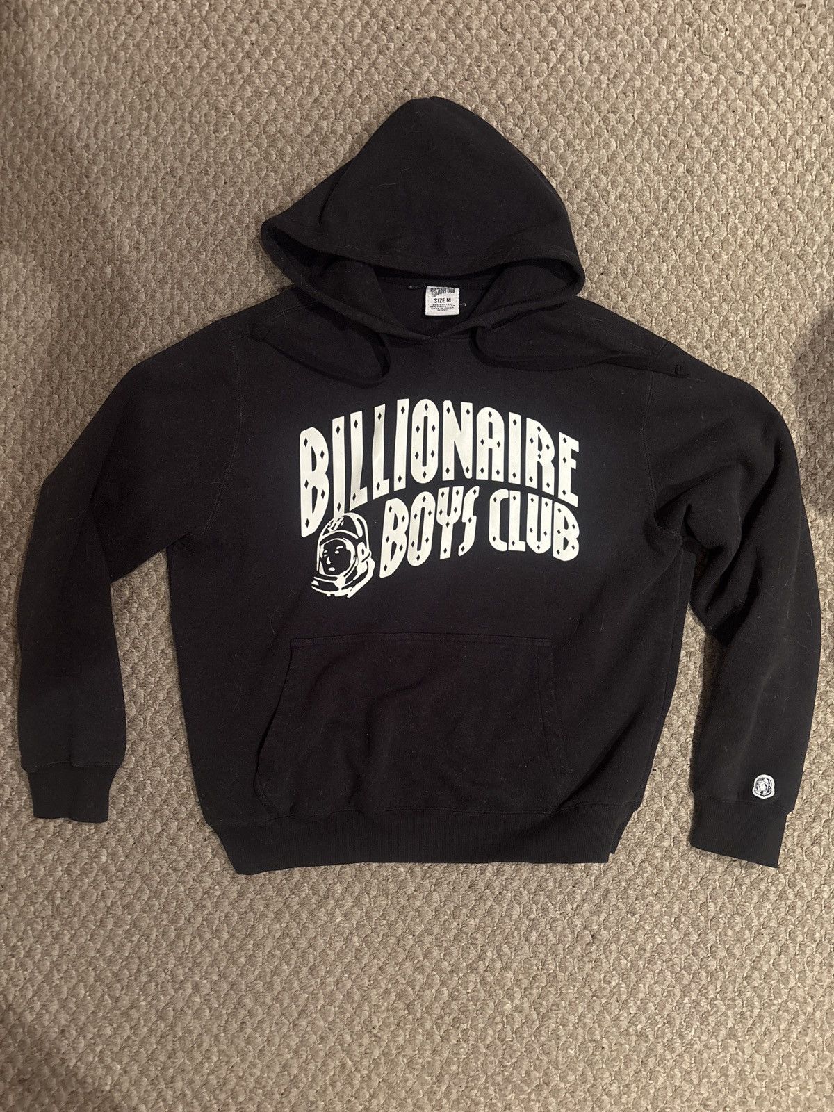 Billionaire Boys Club Billionaire Boys Club BB Vintage Hoodie 'Black' Size US M / EU 48-50 / 2 - 1 Thumbnail