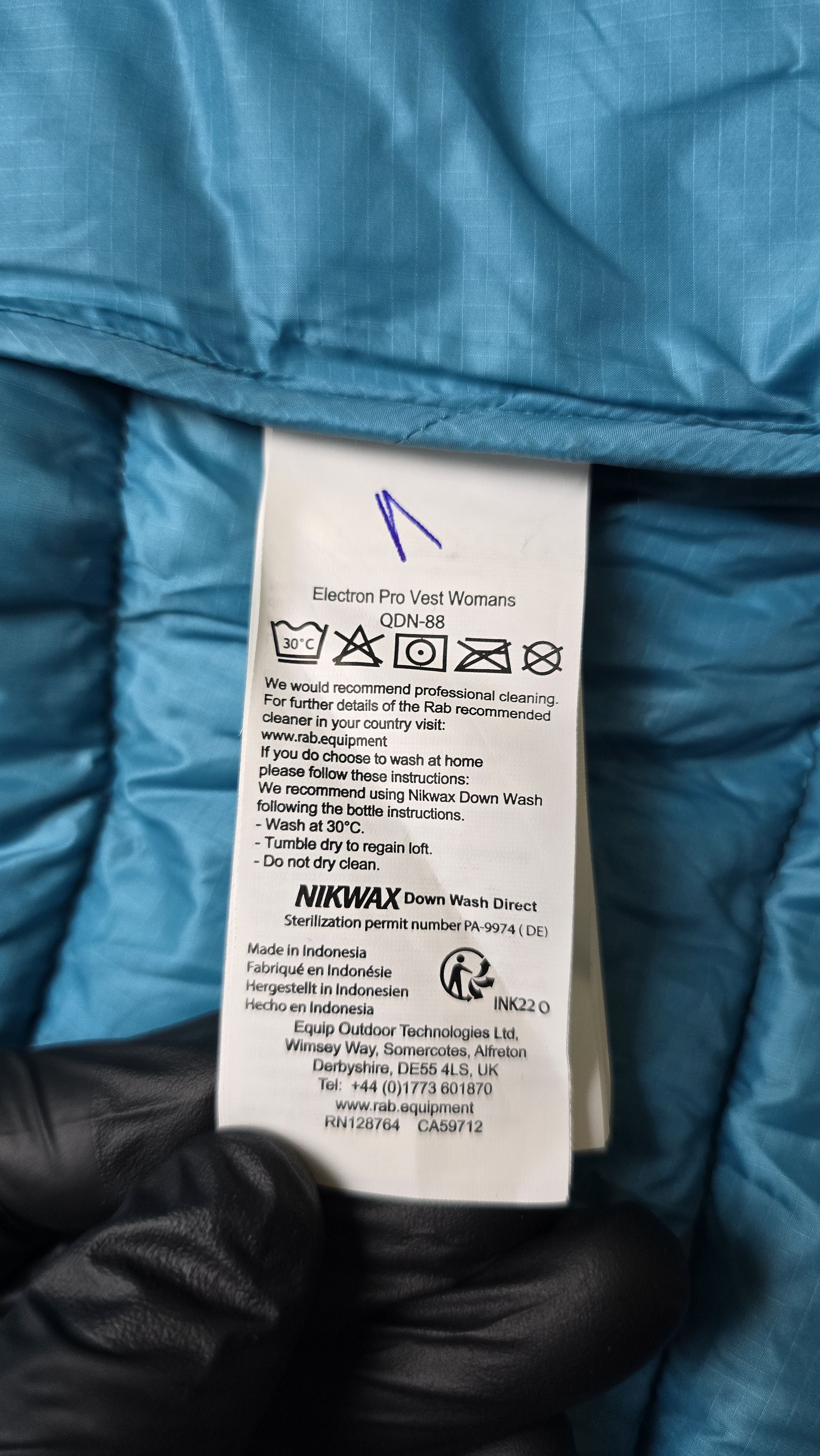 Rab Rab Electron Pro Down Packable Vest Puffer Gilet Body Warmer Size XL / US 12-14 / IT 48-50 - 17 Thumbnail
