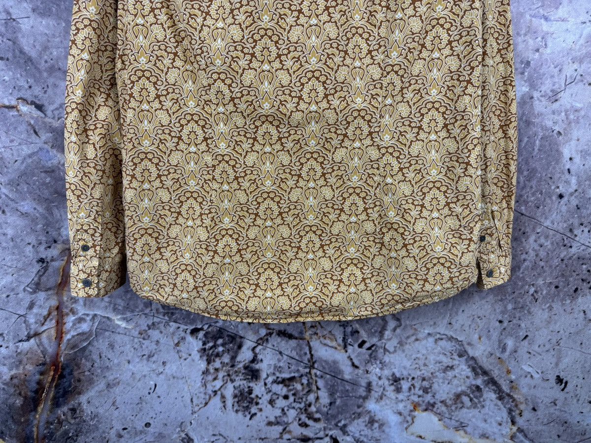 Pretty Green Pretty Green Paisley Half Zip Shirt Festival Mod Casual Size US S / EU 44-46 / 1 - 16 Thumbnail