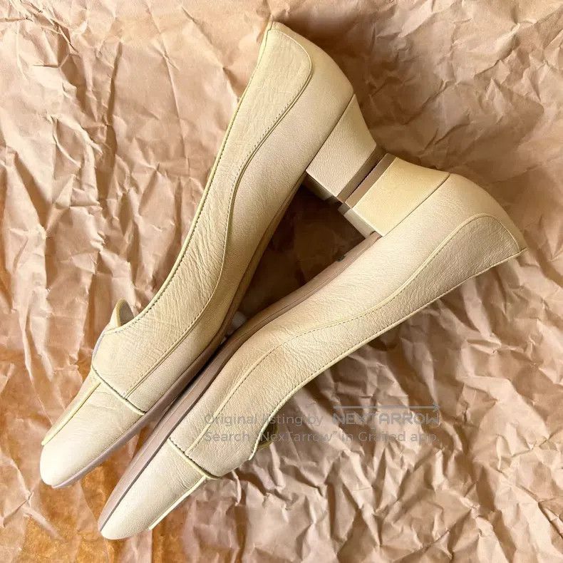 Vivienne Westwood Vivienne Westwood Low Cut Leather Shoes with Saturn Buckle Size US 6.5 / IT 36.5 - 8 Thumbnail