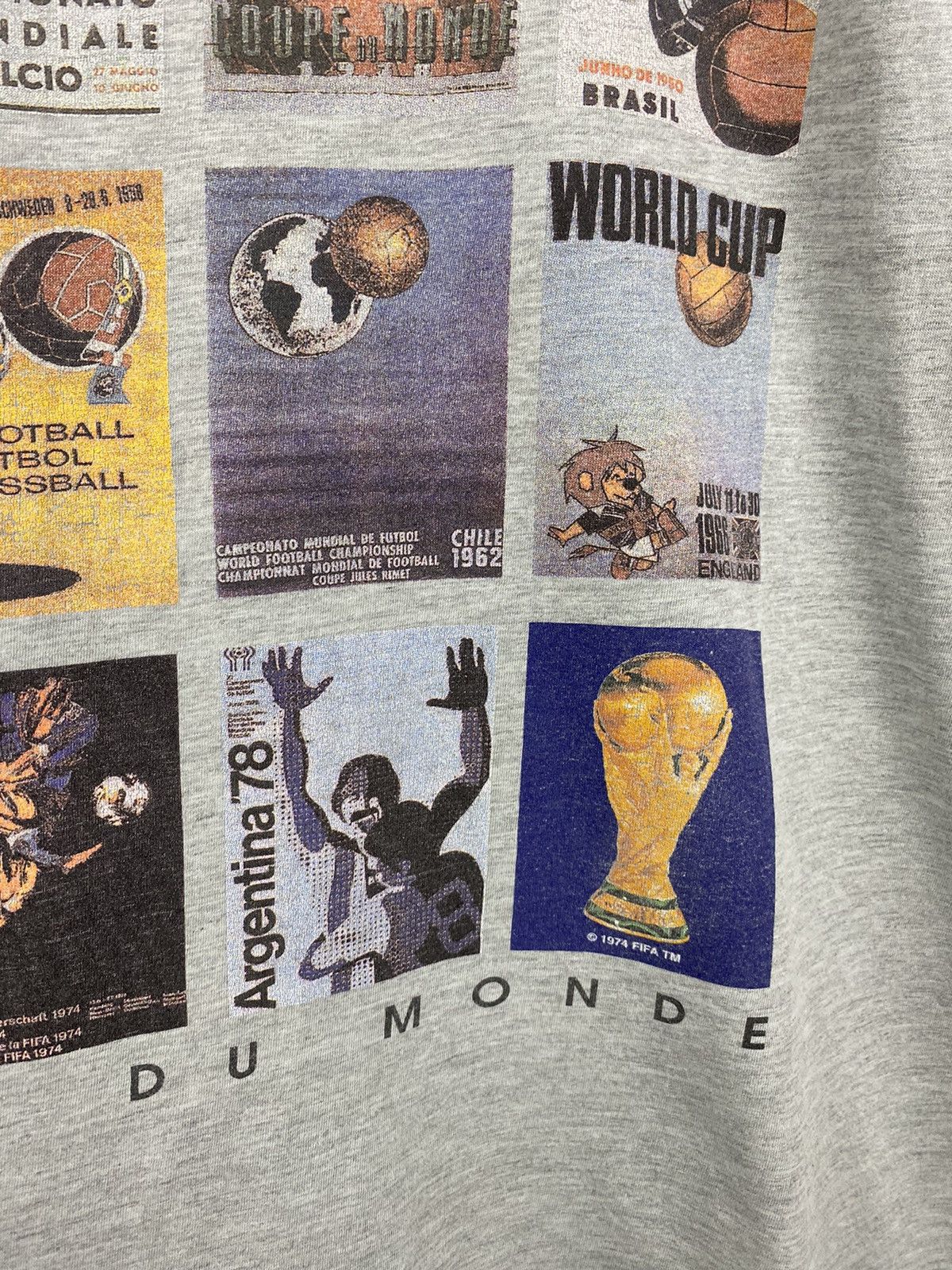 Adidas Vintage 1994 Adidas France 98 World Famous Coupe Du Monde Size US L / EU 52-54 / 3 - 7 Thumbnail