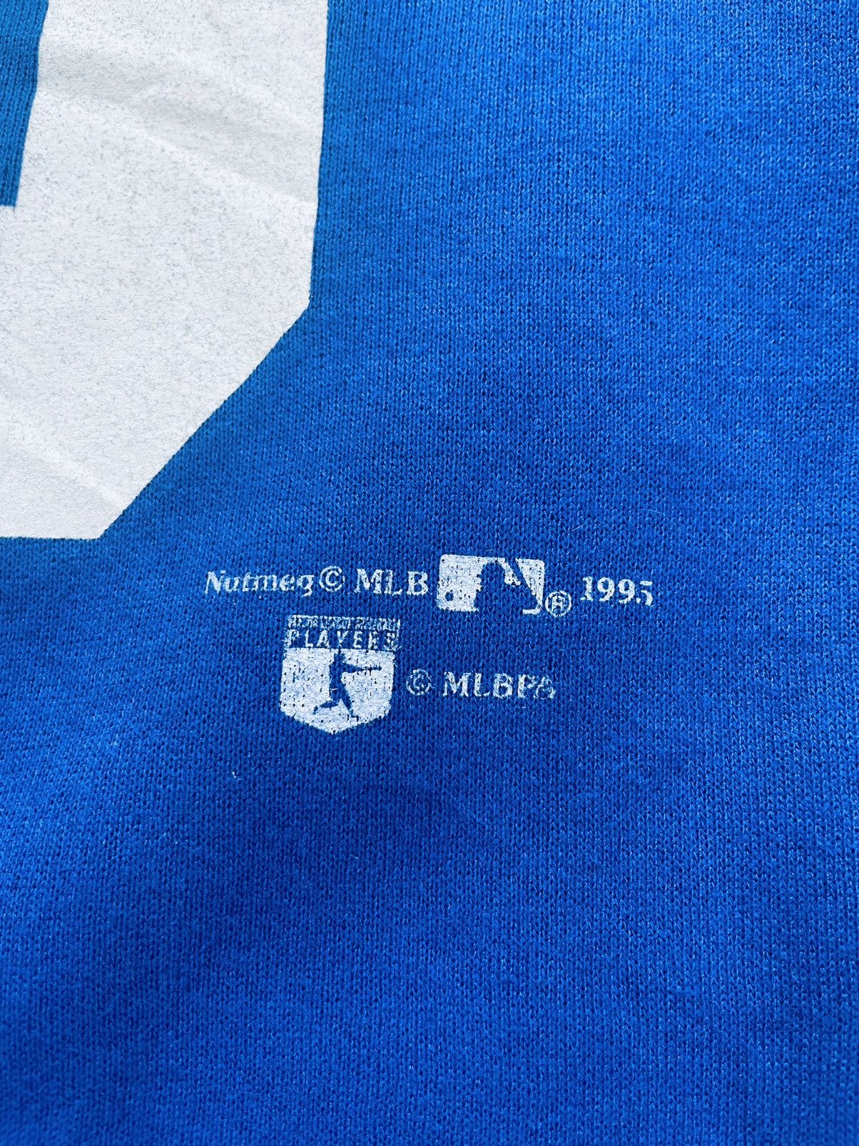 Nutmeg Vintage Nutmeg MLB 1995 Dodgers Hideo Nomo 16 Sweatshirt Size US L / EU 52-54 / 3 - 15 Thumbnail