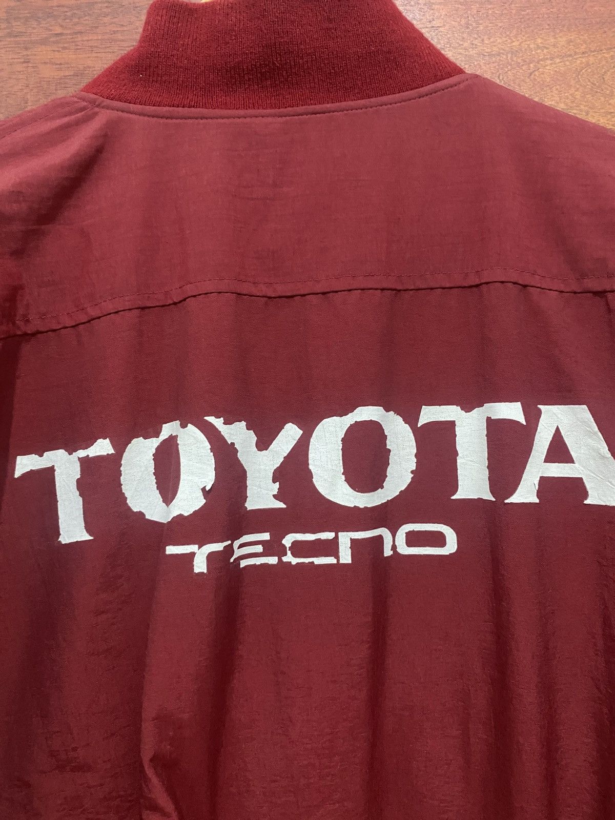 Japanese Brand × Sports Specialties × Vintage Vintage Toyota Techno Bomber Jacket Size US L / EU 52-54 / 3 - 6 Thumbnail