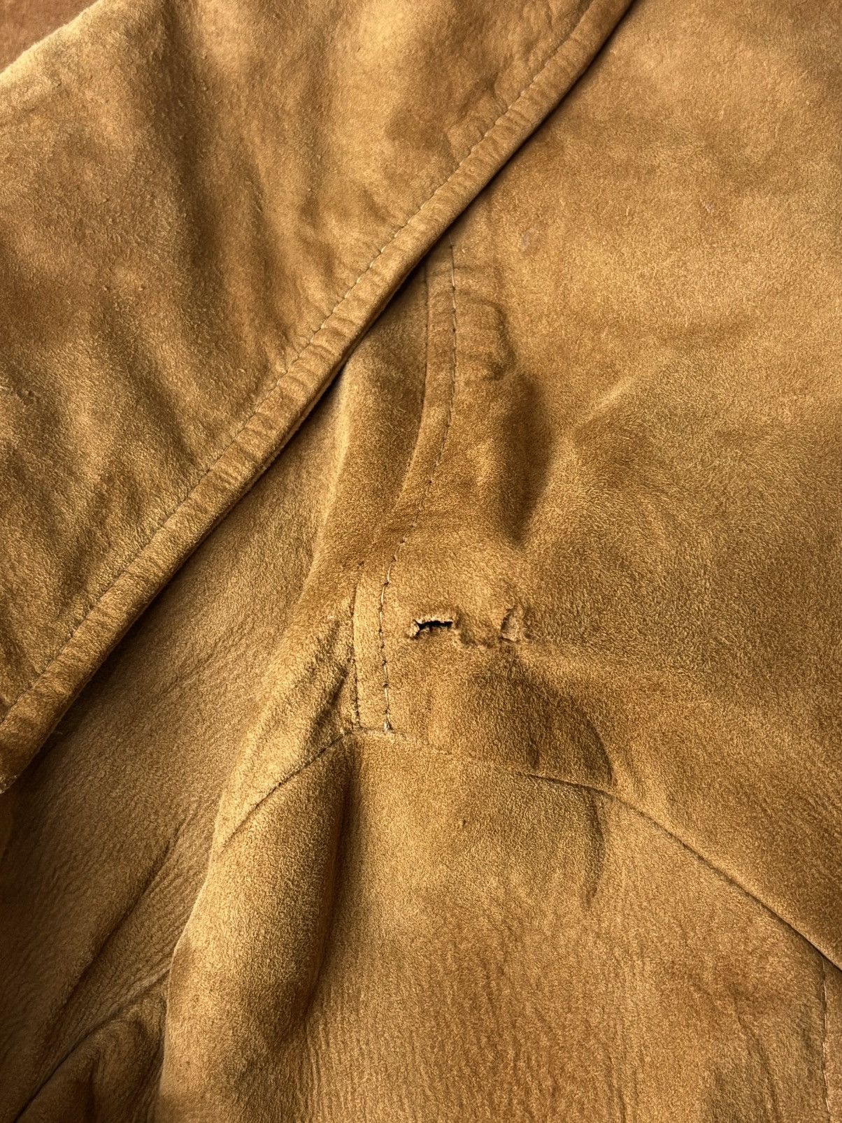Genuine Leather Amalgamation Suede Leather Western Coat Size US L / EU 52-54 / 3 - 17 Thumbnail