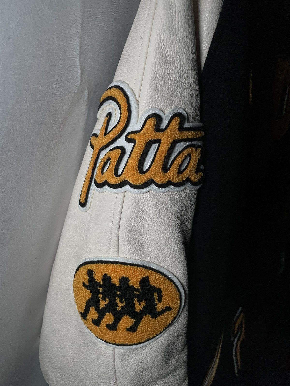 Nike × Patta Nike x Patta Running Team Varsity Jacket (FJ3106-010) Size US L / EU 52-54 / 3 - 4 Thumbnail