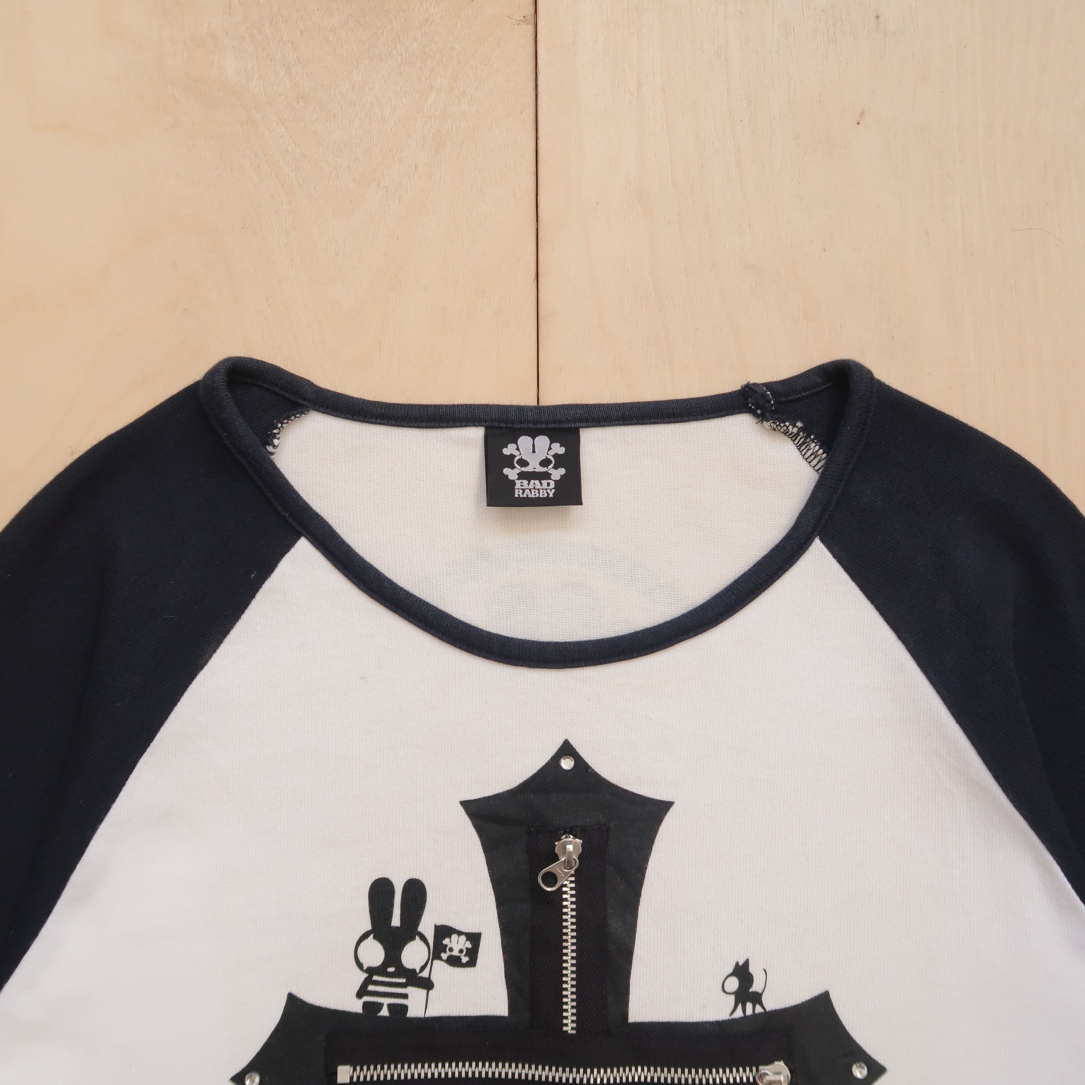 Le Grande Bleu (L.G.B.) 1990s LGB Bad Rabby Cross Gothic Punk Style Size US M / EU 48-50 / 2 - 3 Thumbnail