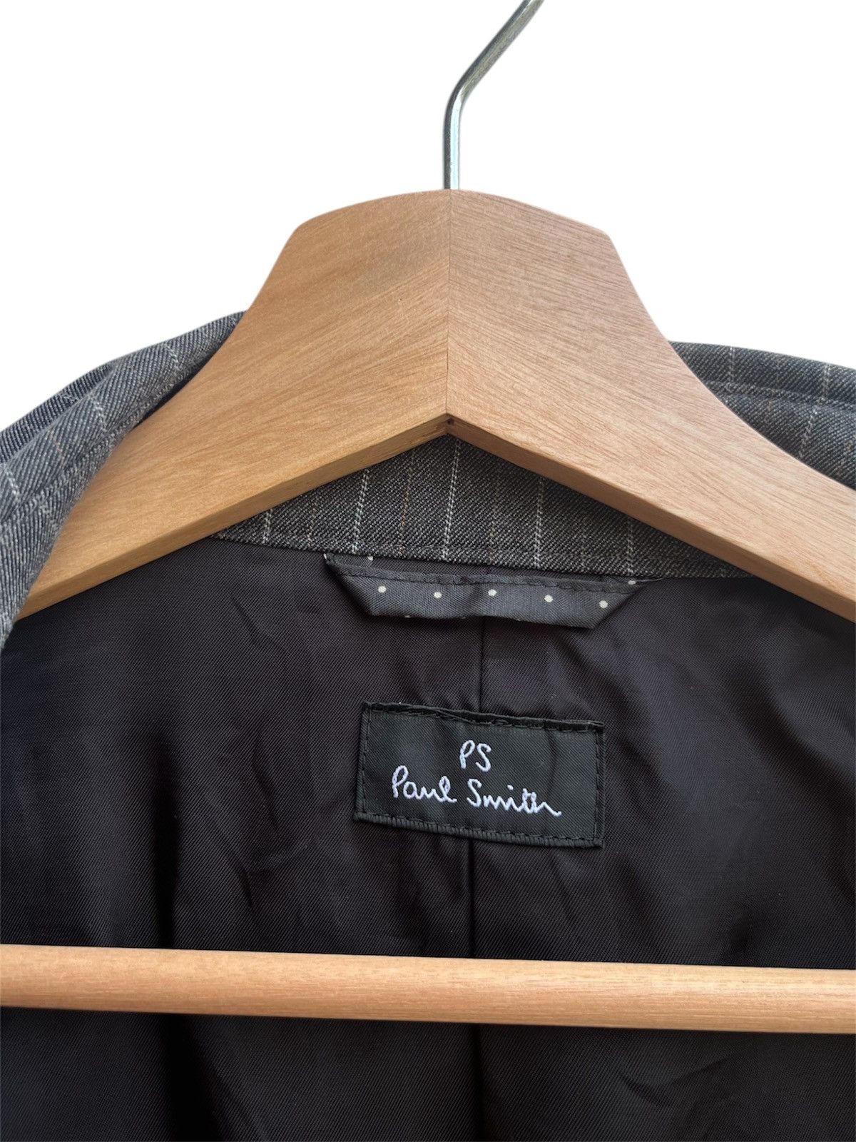 Paul Smith Paul Smith Cotton Pinstripe Napoleon Jacket Size US L / EU 52-54 / 3 - 12 Thumbnail