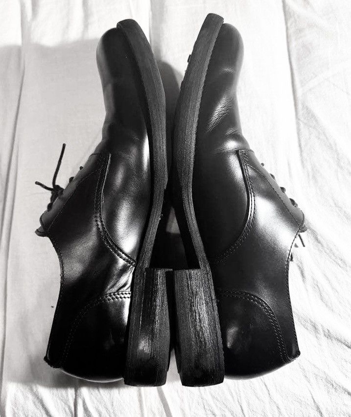 Yohji Yamamoto COSTUME D'HOMME LEATHER PLAIN TOE SHOES Size US 9 / EU 42 - 1 Thumbnail