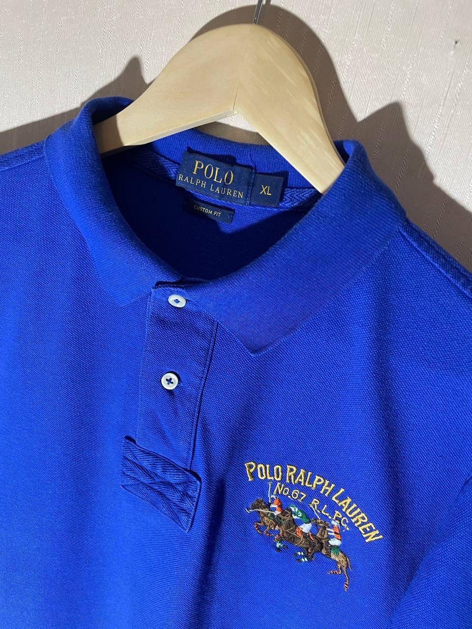 Polo Ralph Lauren × Ralph Lauren × Vintage Polo Ralph Lauren Vintage R.L.P.C. Chief Keef Polo Size US XL / EU 56 / 4 - 4 Thumbnail