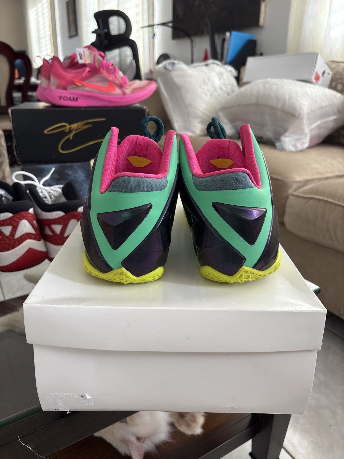 Nike Lebron 11 T-Rex SAMPLE Size US 8.5 / EU 41-42 - 7 Thumbnail