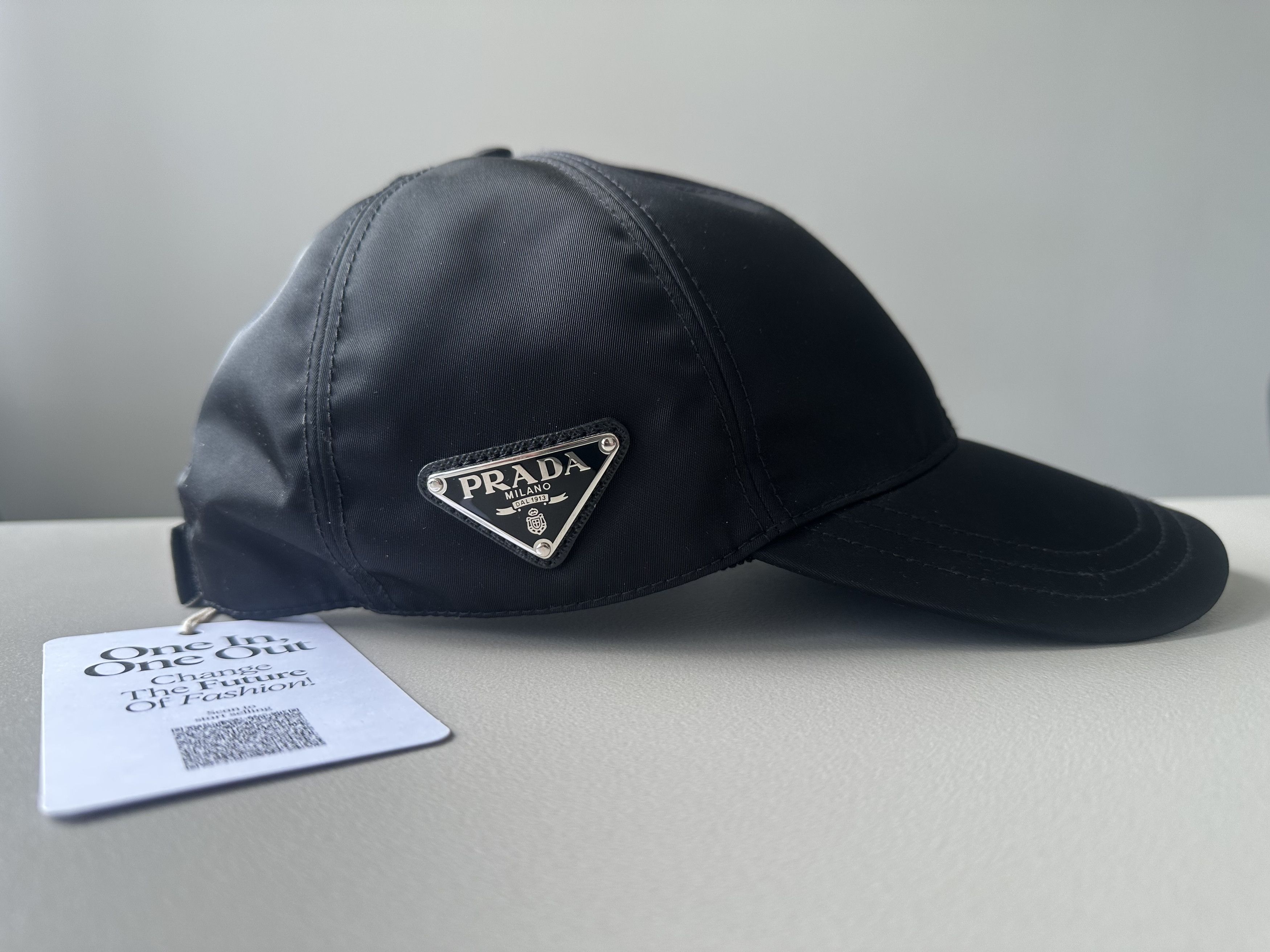 Prada Prada Re-Nylon Baseball Cap (size L) Size ONE SIZE - 2 Thumbnail