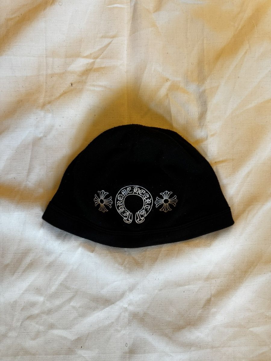 Chrome hearts horseshoe skull/biker cap