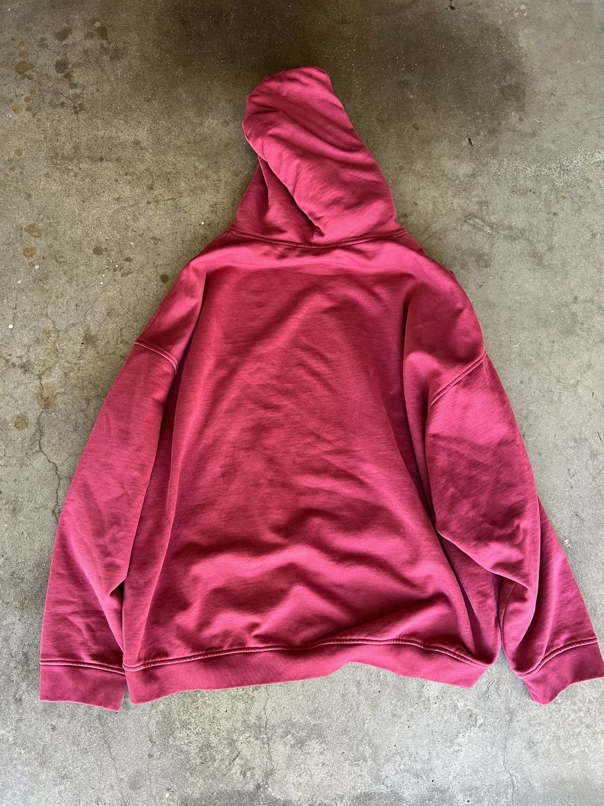 FFFPOSTALSERVICE FFFPostalService FFFace Round Hem Hoodie Red Size US XL / EU 56 / 4 - 6 Thumbnail